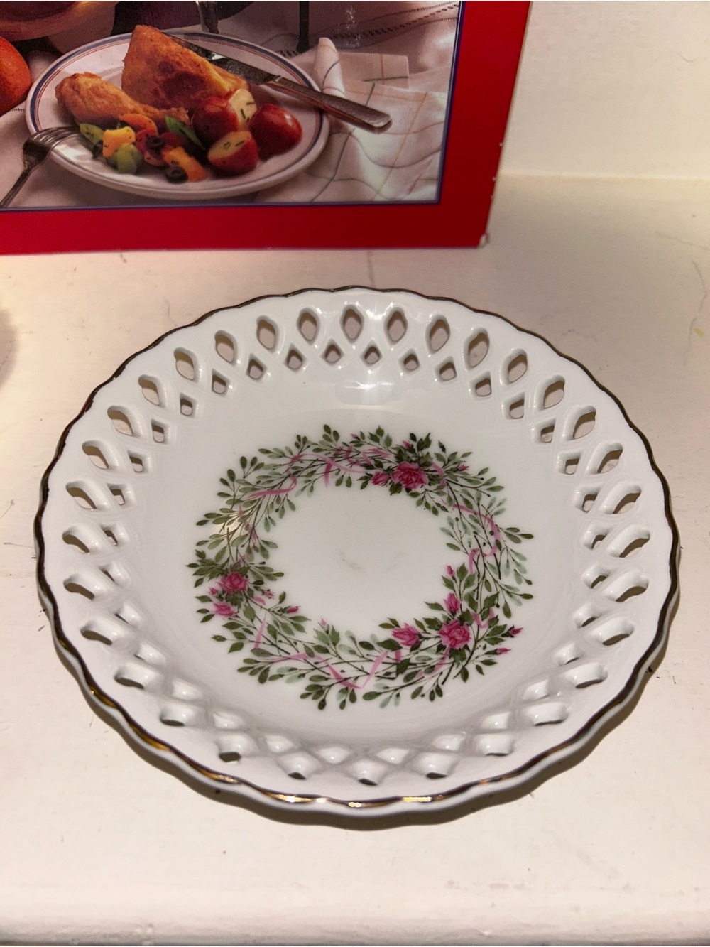 Vintage AVON Happy Birthday Trinket dish 1988